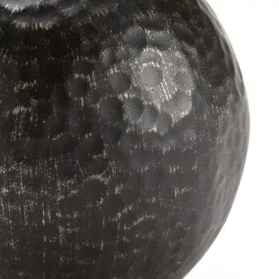 Black Hammered Ball Small