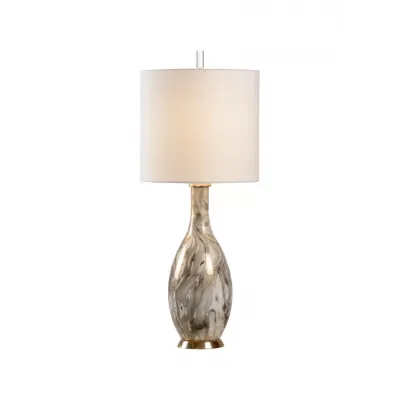 Calacatta Gold Bottle Lamp