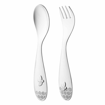 Beebee Children Silver Plated Flatware Set