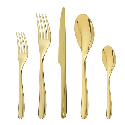 L'Ame de Christofle Gold Stainless Steel Flatware