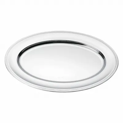 Albi Oval Platter 45 Cm Silverplated
