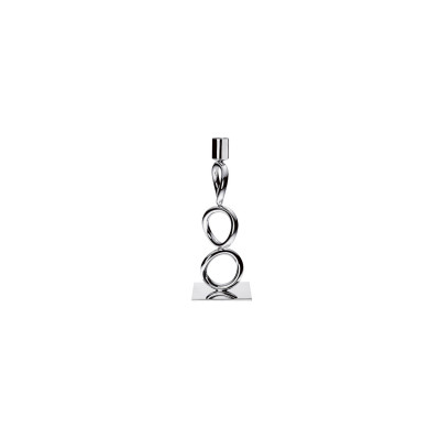 Vertigo 3 Ring Candlestick Silverplated