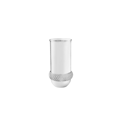 Perles Vase Large Size Silverplated