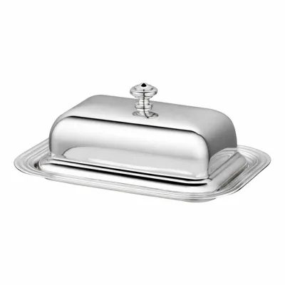 Albi Butter Dish Silverplated