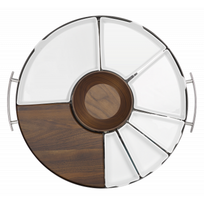 Mood Round Tray 40 Cm Party Stainless Steel