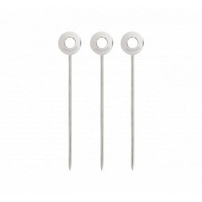 Oh De Christofle Set Of 6 Cocktail Picks Stainless Steel