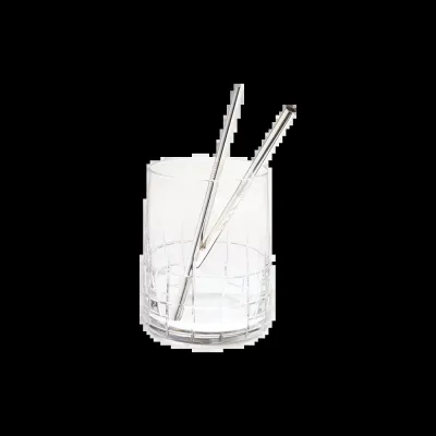 Uni Set Of 2 Straws Small Size Silverplated