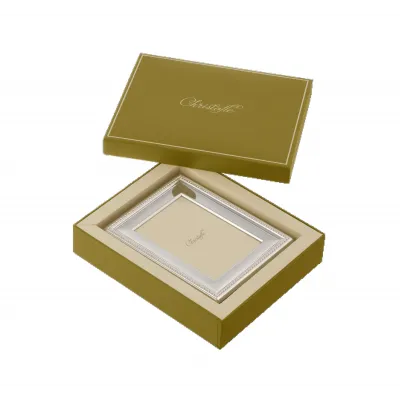 Perles Silverplated Picture Frame
