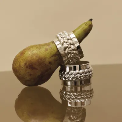 Babylone Silverplated Napkin Ring