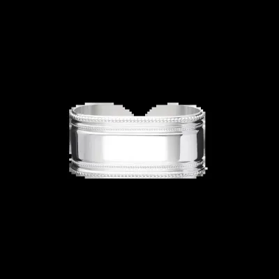 Marie-Rose Napkin Ring Open Silverplated