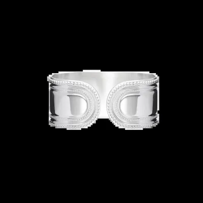 Marie-Rose Napkin Ring Open Silverplated