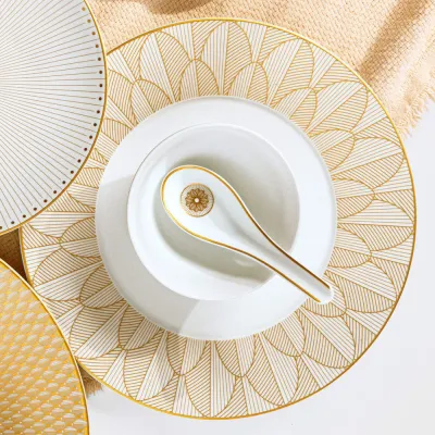 Malmaison Impériale Chinese Spoon Gold Porcelain