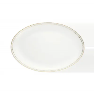 Malmaison Impériale Oval Platter Gold Porcelain