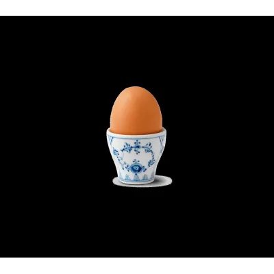 Blue Fluted Plain Egg Cup 2"