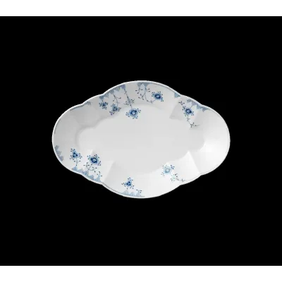 Blue Elements Oval Platter, Large 15"
