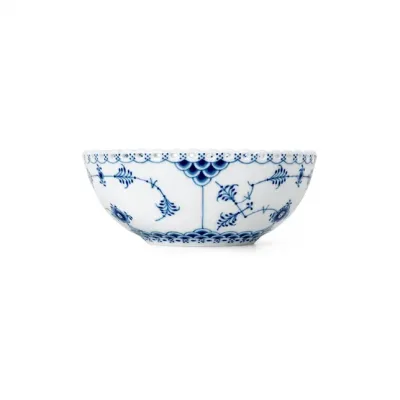 Blue Fluted Full Lace Bowl 50 cl