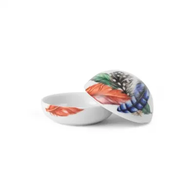 Spring Collection 2025 Bonbonniere, Mixed Feathers, 10 cm 3.94"