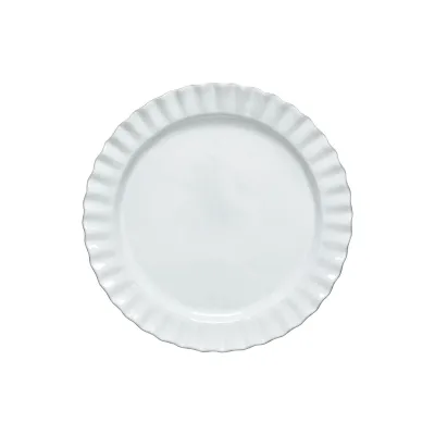 Festa White Pie Dish D10'' H2.25''