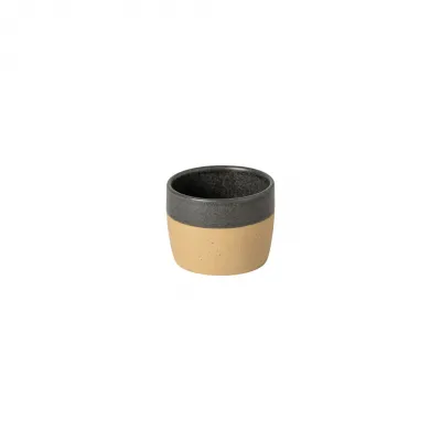 Arenito Charcoal Grey Lungo Cup 3 1/2" x 3 1/2" H2 1/2"