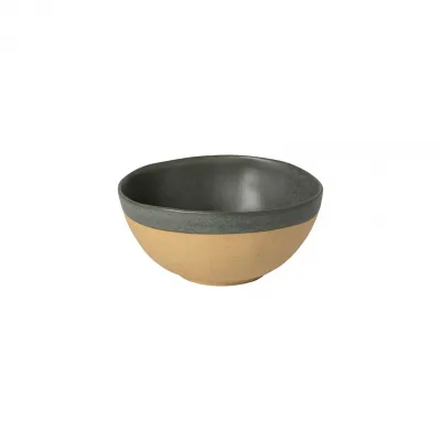 Arenito Charcoal Grey Latte Bowl D6 1/4" H3 " | 22 5/8 Fl Oz