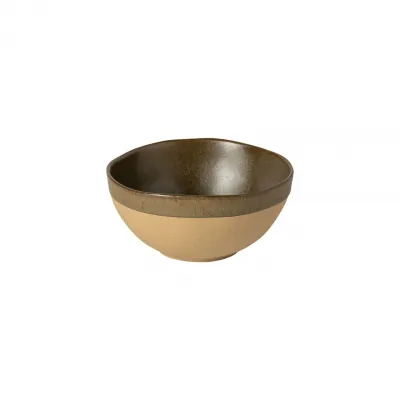 Arenito Olive Green Latte Bowl D6 1/4" H3 " | 22 5/8 Fl Oz