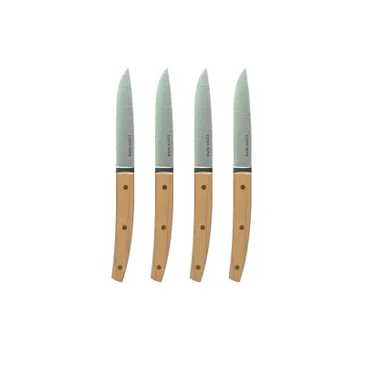 Polished Set of 4 Steak Knives 9'' T0.01''