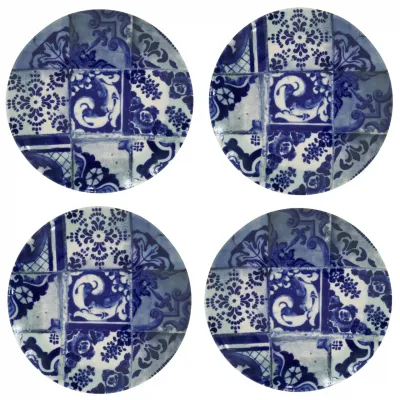 Elements Lisboa Set 4 Salad/Dessert Plates D8.5'' H1''