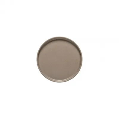 Redonda Oak Appetizer Plate D6 1/2" H5/8"