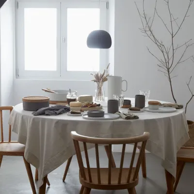 Redonda Oak Serving Bowl D11.5'' H2.75'' | 114 Oz.