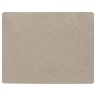 Sela Light Grey Rectangular Placemat 17 3/4" X 13 3/4" H1/8"