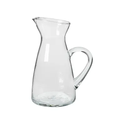 Tosca Green Recycled Glass Pitcher D4.75'' H9.5'' | 51 Oz.