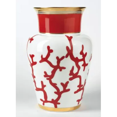 Cristobal Red Vase 10.24 in Gift Box