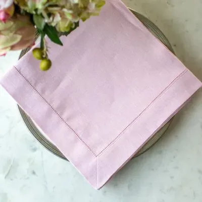 Hemstitch Lilac Large Napkin