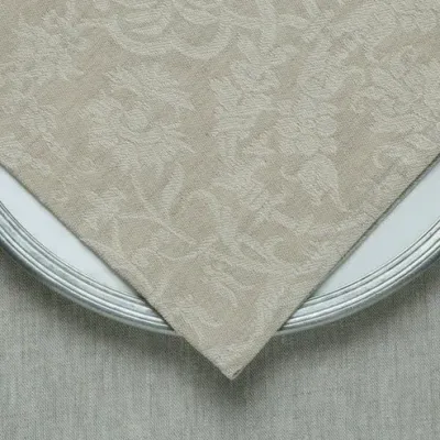 Imperial Jacquard Beige Large Napkin