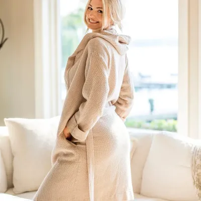 Wendy Light Taupe Robe