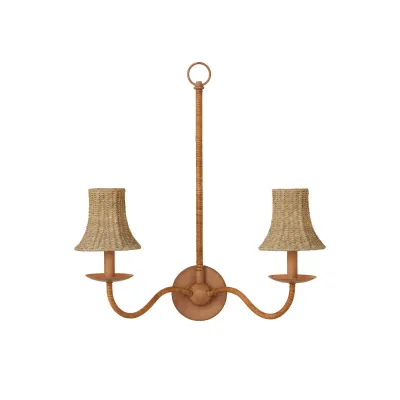 Bell Natural Chandelier Shade