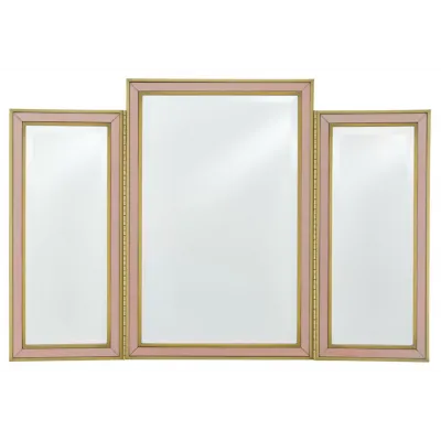 Arden Pink Vanity Rectangular Mirror