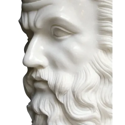 Hector Marble Bust Sculpture