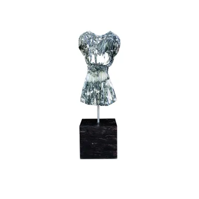Adara Marble Dress Sculpture