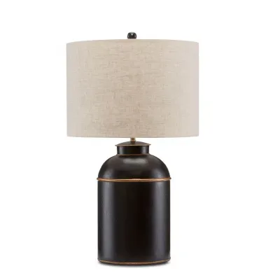 London Black Table Lamp