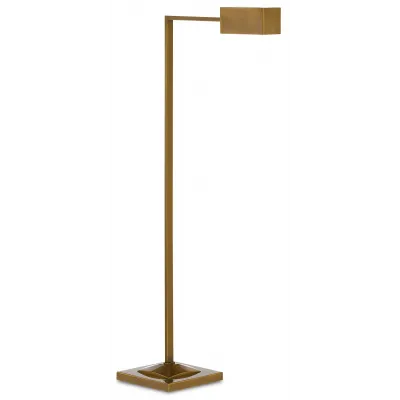 Ruxley Brass Floor Lamp