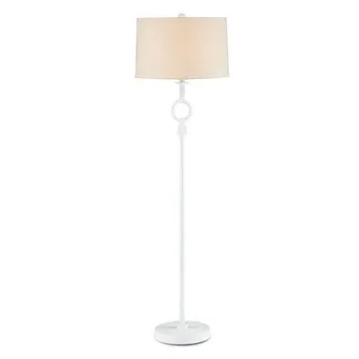 Germaine White Floor Lamp