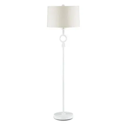 Germaine White Floor Lamp
