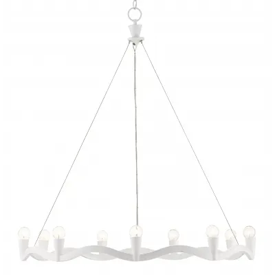 Serpentina White Chandelier