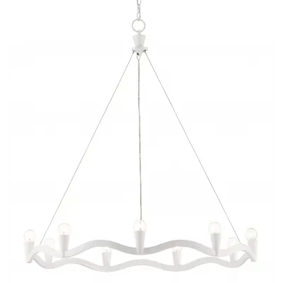 Serpentina White Chandelier