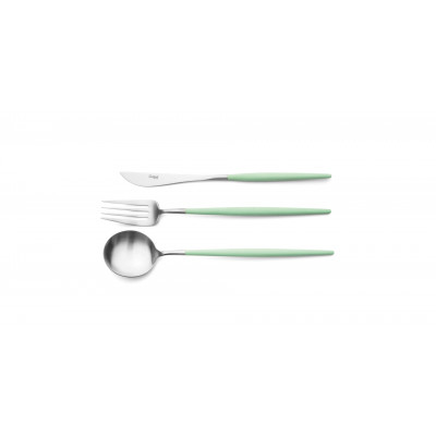 Goa Celadon Handle/Steel Matte Chopstick Set 8.9 in (22.5 cm)
