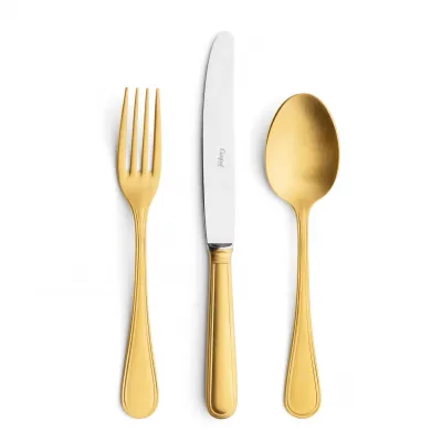 Sevigné Gold Matte Flatware