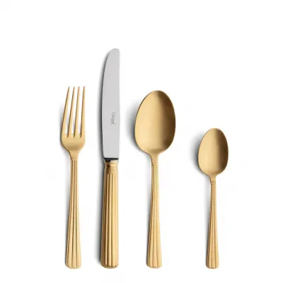 Athena Gold Matte Flatware