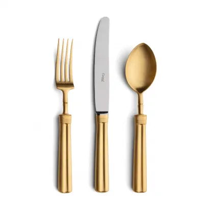 Fontainebleau Gold Matte Flatware