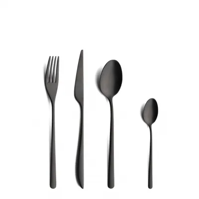 Icon Black Matte Flatware